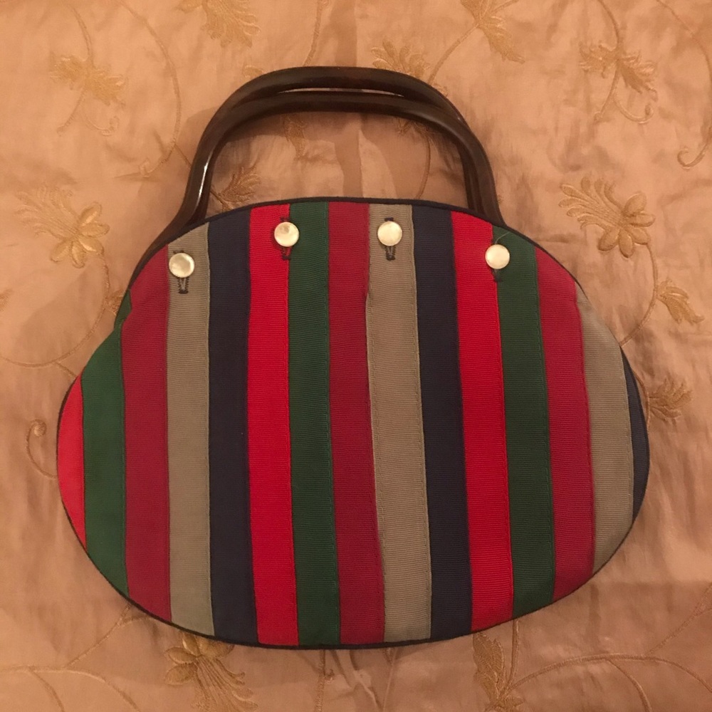 Super Unique Striped Mini Bag